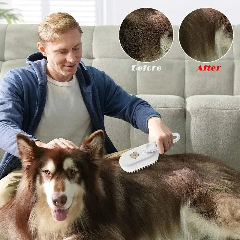 3-in-1 Pet Grooming Brush