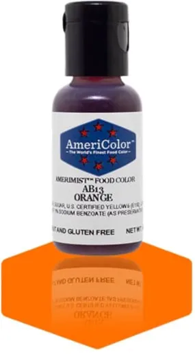 AB13-Orange Americolor Amerimist Food Color