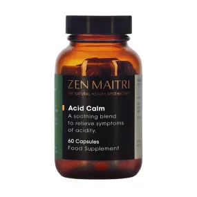 Acid Calm Supplements | For Indigestion and Acid Reflux (60 Caps)