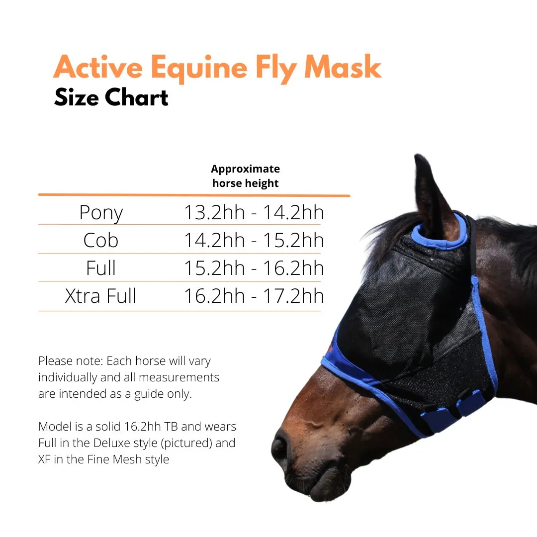 AE Deluxe Fly Mask (with ears)