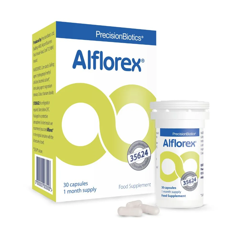 Alflorex Precision Biotics 30 Capsules - Gut Health Supplement