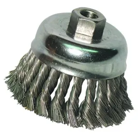 Anchor 2-3/4" Carbon Steel Knot Cup Wire Brush