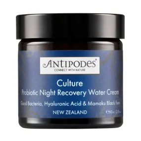 Antipodes Culture Probiotic Night Recovery Water Cream 60ml