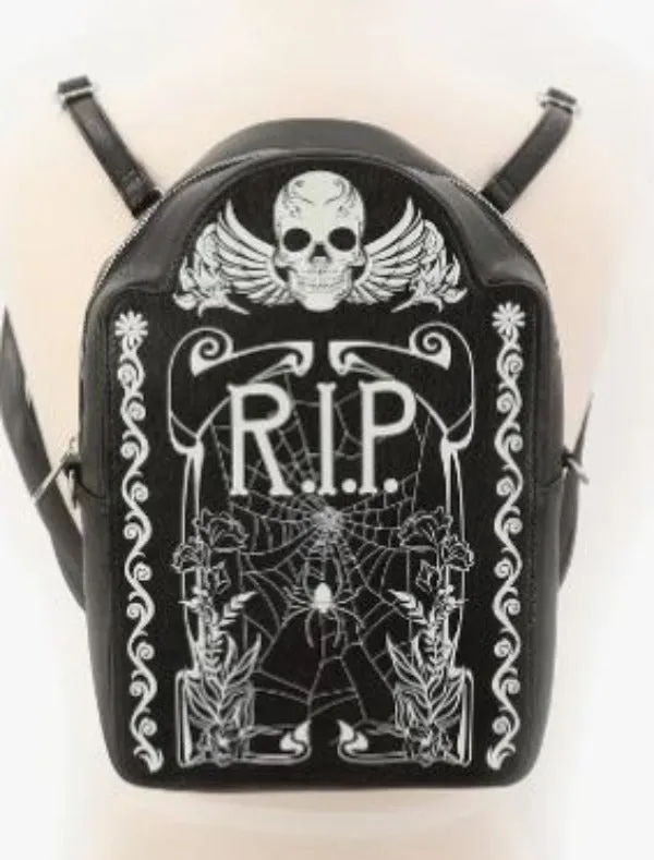 Backpack - Coffin Skeleton RIP