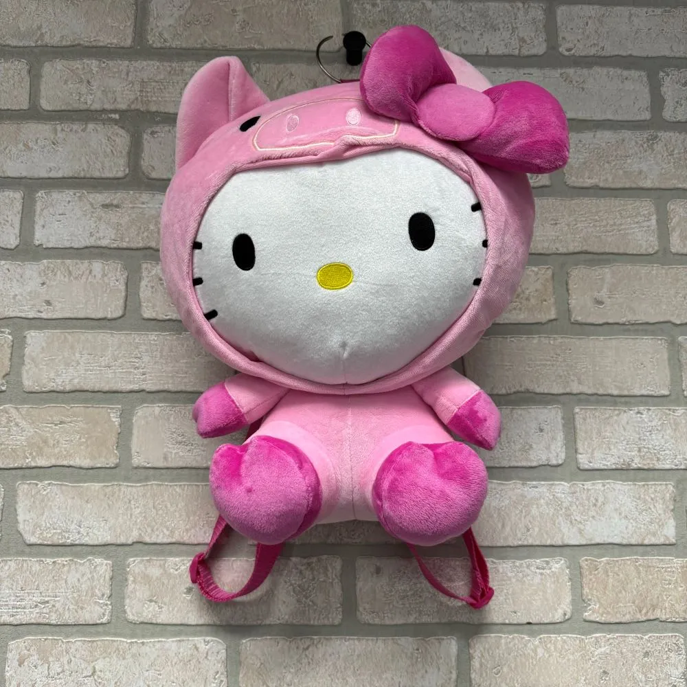 Backpack - Plush Hello Kitty Pig