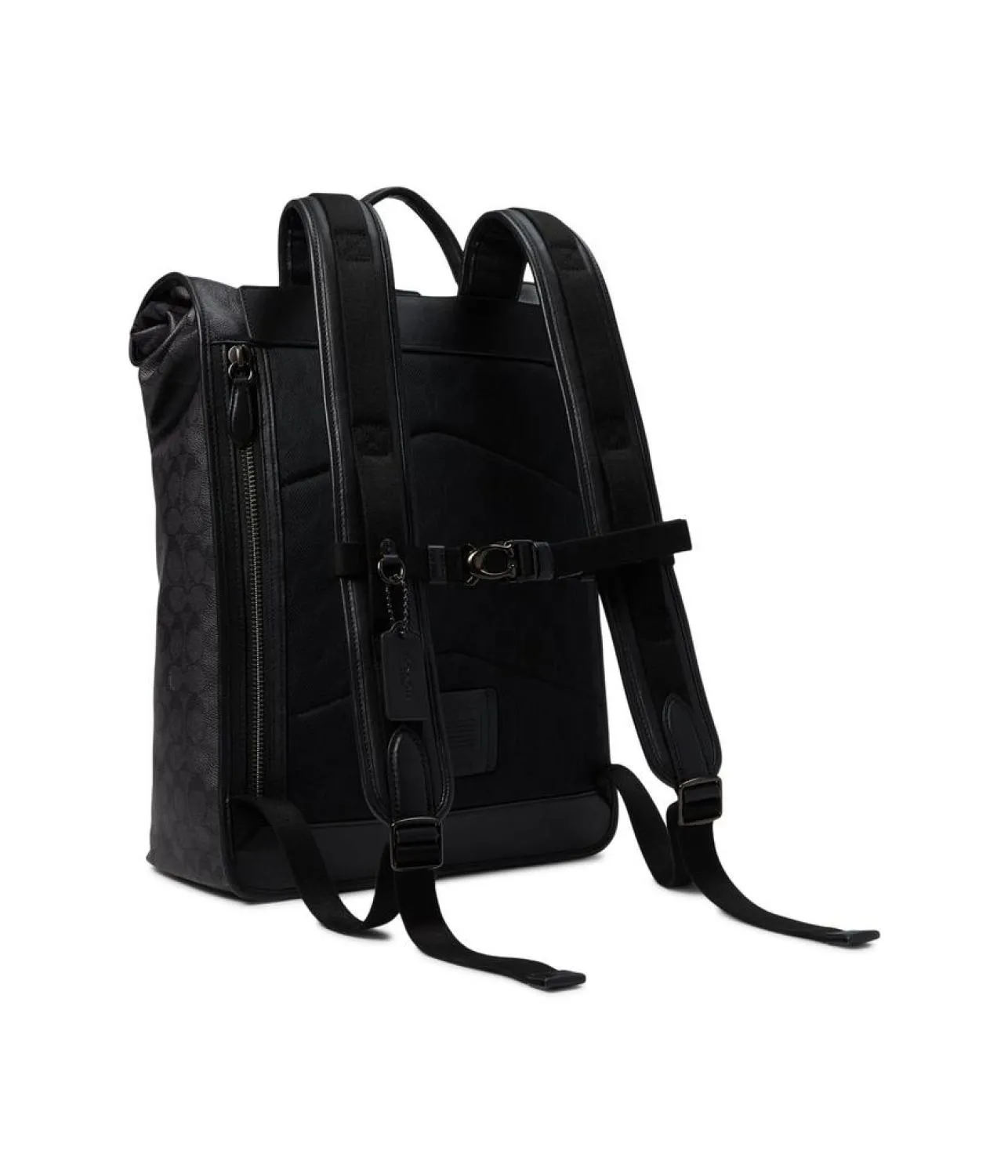 Beck Roll Top Backpack in Signature