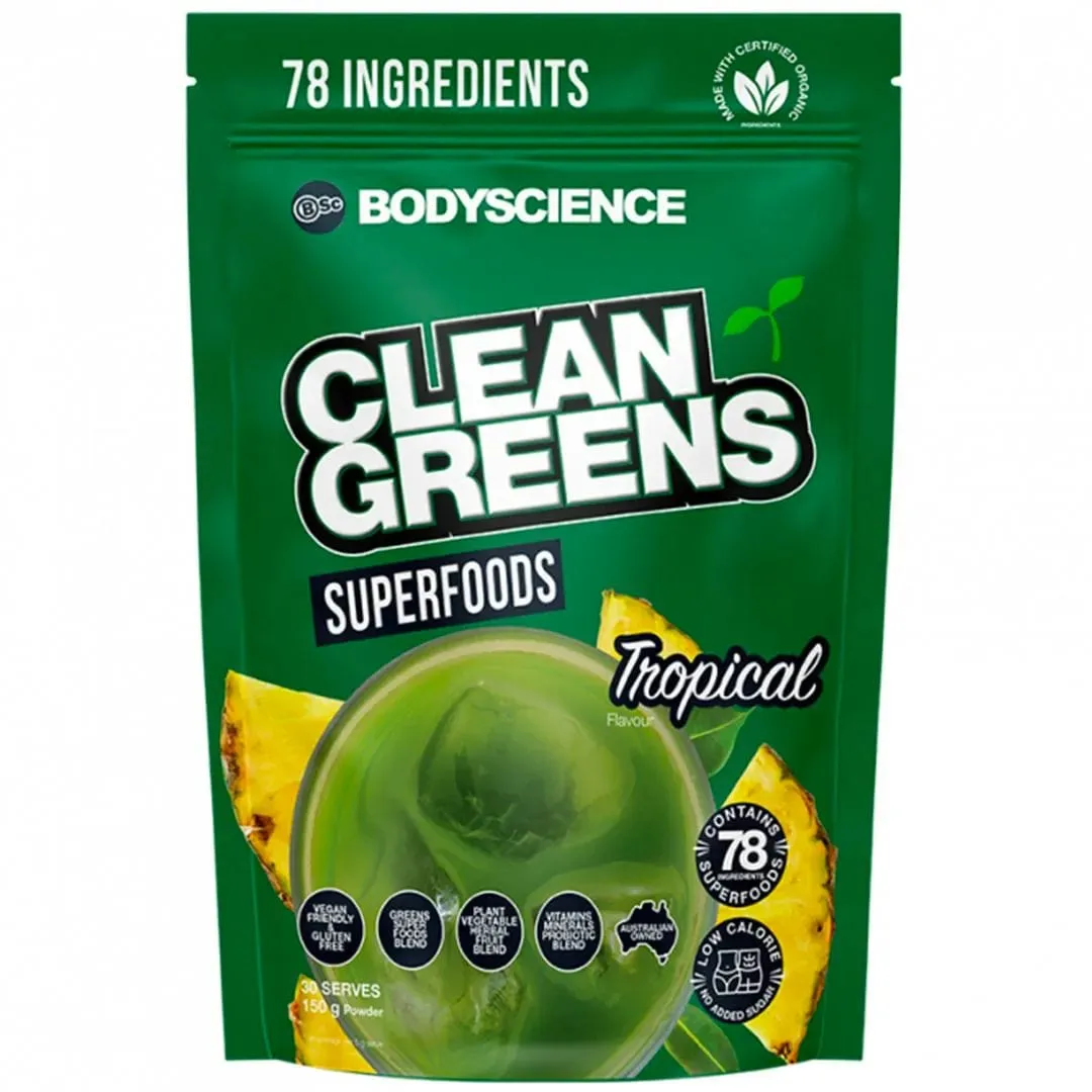 BSc Clean Greens Superfoods 150g