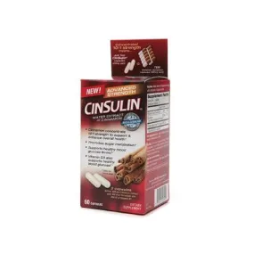 Cinsulin Advanced Strength - 60 Caps