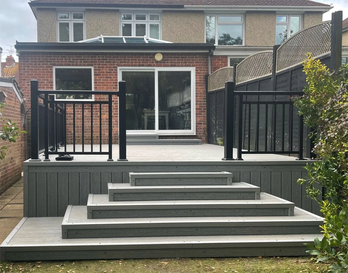 Cladco Balustrade Handrail Gate - Powder Coated Aluminium