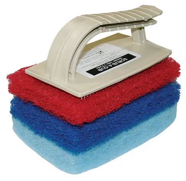 CLEANER  GLOMESH SCRUBBER AND PADS