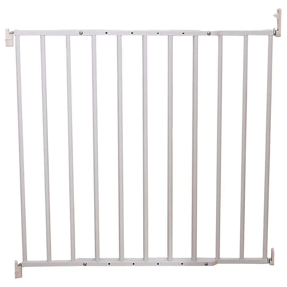 Clippasafe Extendable No Trip Gate, Metal (White)