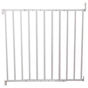 Clippasafe Extendable No Trip Gate, Metal (White)