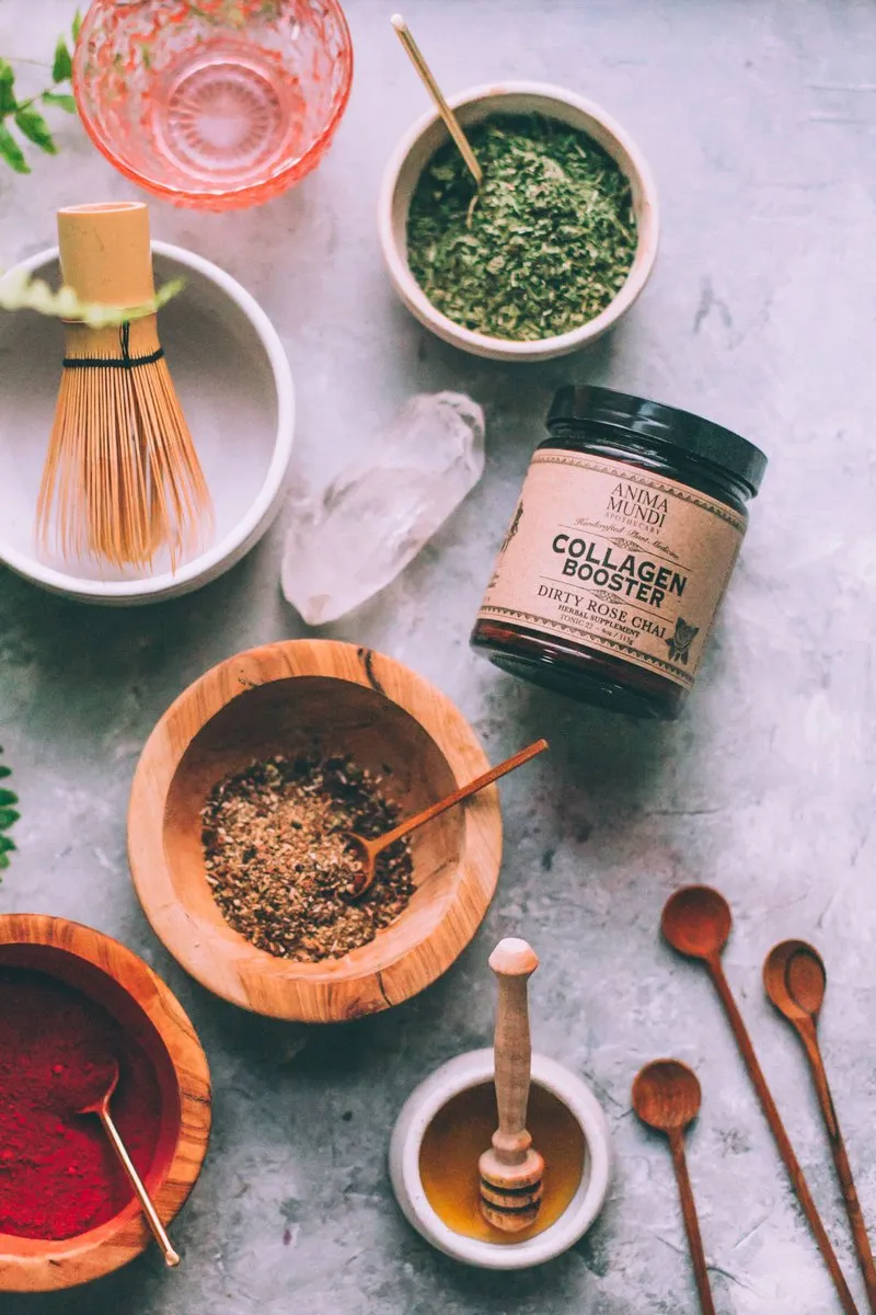 COLLAGEN BOOSTER Dirty Rose Chai : Plantbased