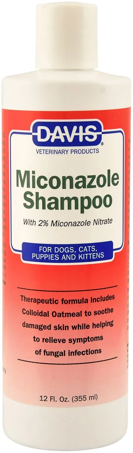 Davis Miconazole Shampoo for Dogs and Cats