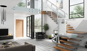 Extrema Next - INCLINED PLATFORM LIFT FOR CURVED STAIRS