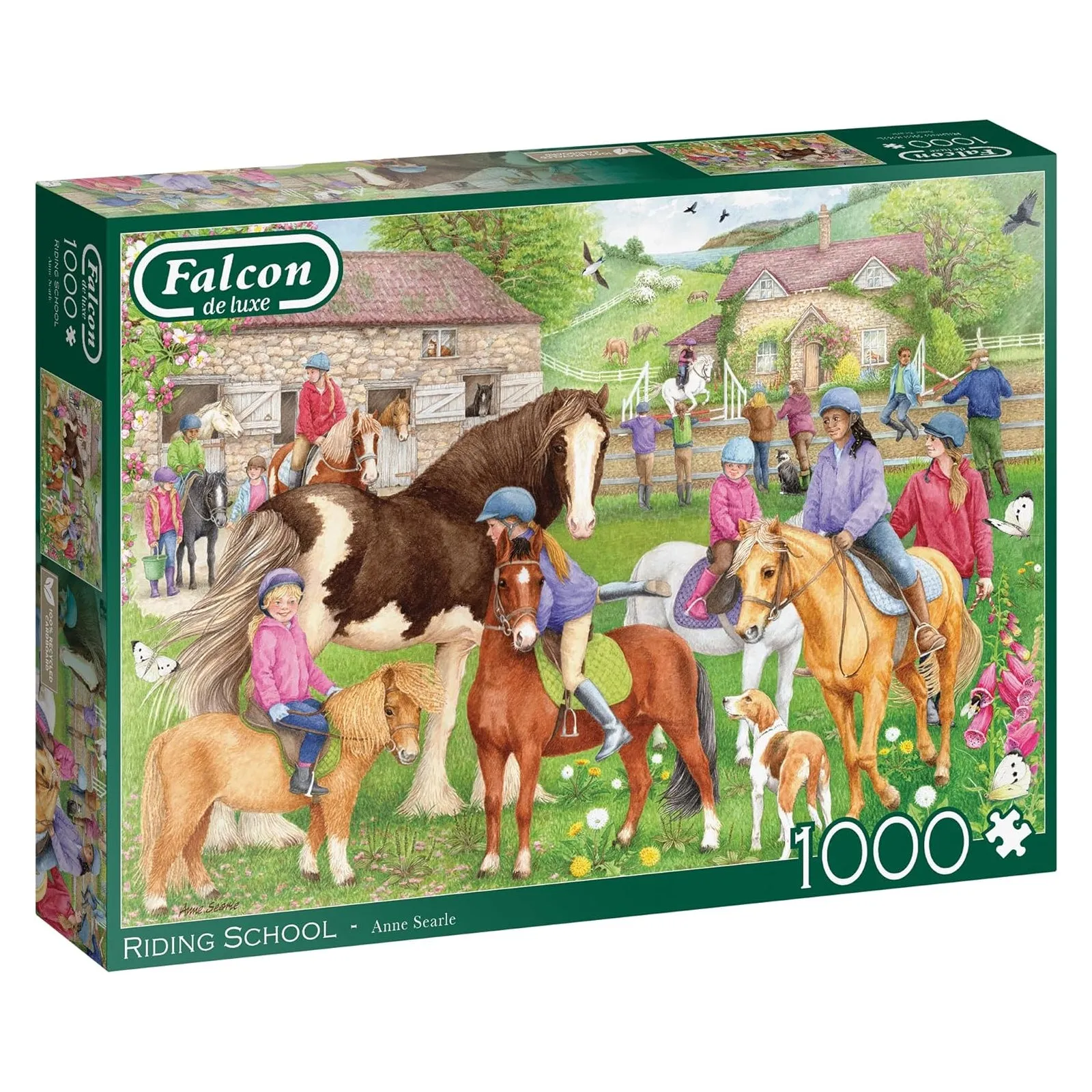 Falcon de Luxe Riding School Adult Jigsaw Puzzle 1000pcs