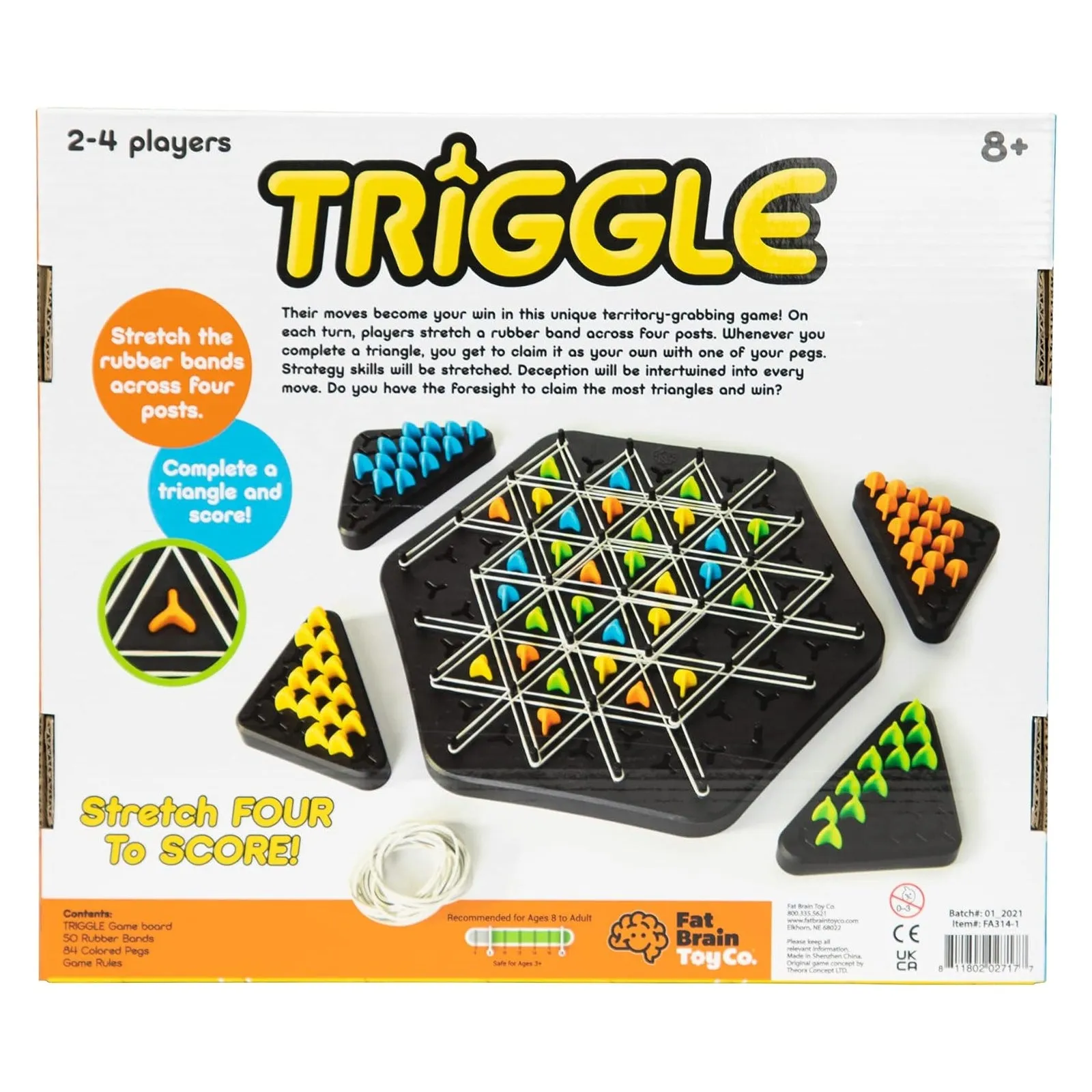 Fat Brain Triggle Board Game