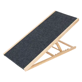 Foldable Non-Slip Dog Ramp, Adjustable Height, 100cm