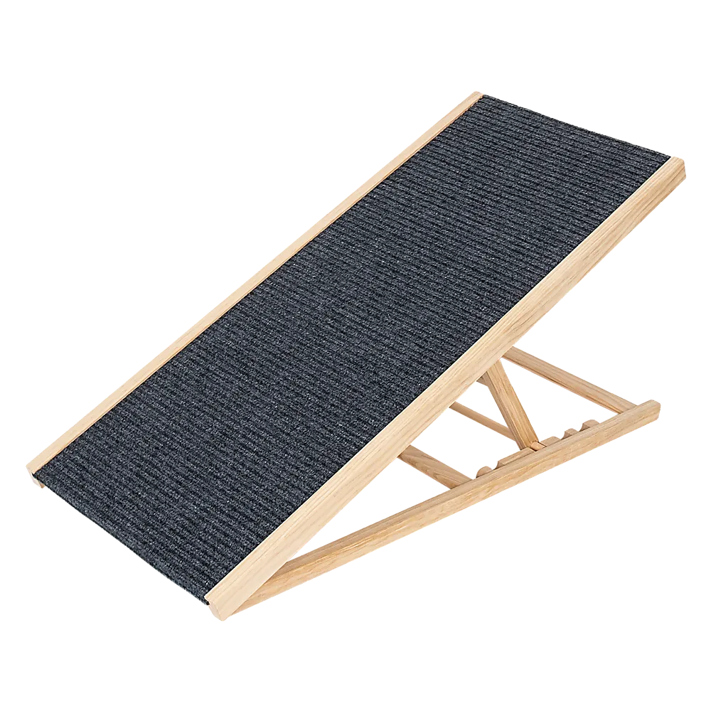 Foldable Non-Slip Dog Ramp, Adjustable Height, 100cm