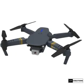 Foldable Remote Control Drone with 120° Camera