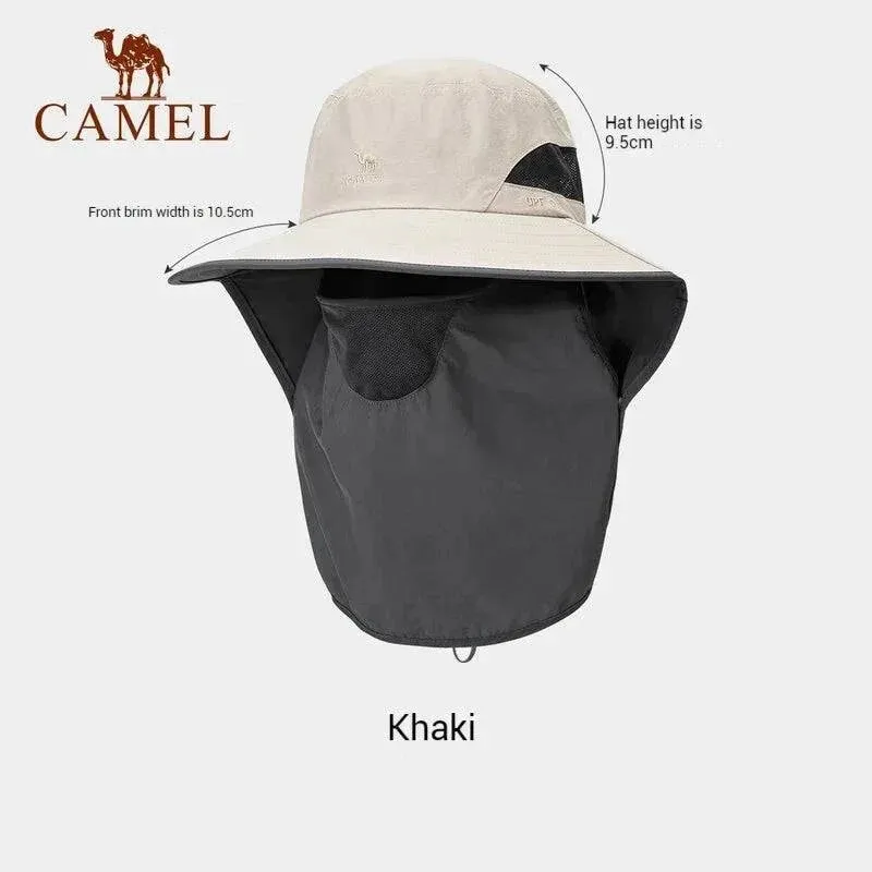 GOLDEN CAMEL Hats UV Protection All-in-One Wraparound Sun Protection Hat, Ideal for Hiking, Travel & Outdoor Adventures