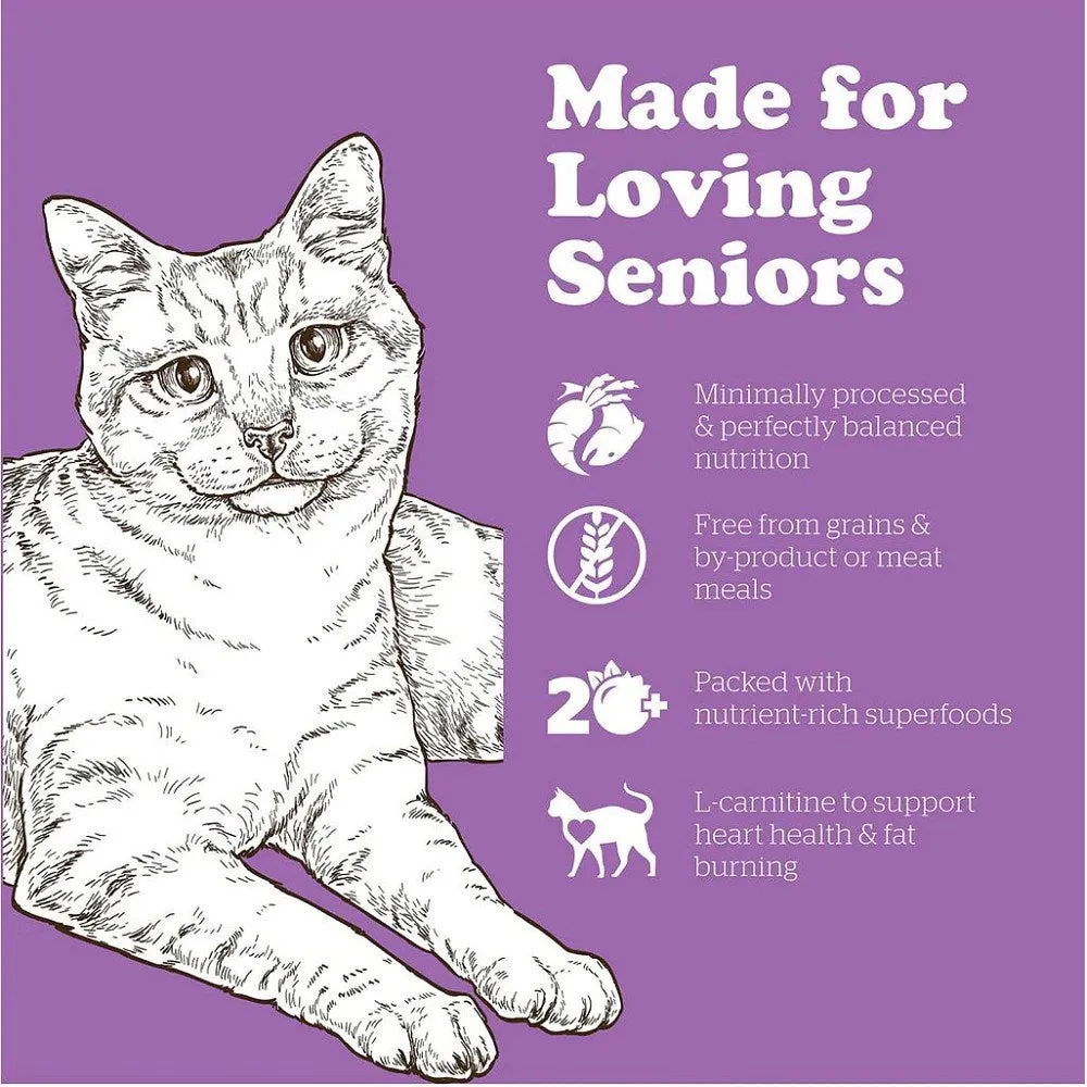 Grain Free Turkey Duck & Salmon Senior Cat Dry Food