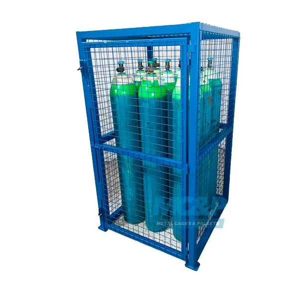 Heavy Duty Gas Bottle Cylinder Cage - For Argon Gas Bottles (9 12 BOTTLE UNIT)