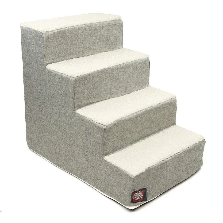 Jackson Heathered 4 Steps Pet Stairs