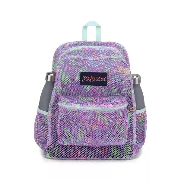 Jansport Eco Mesh Pack JS0A4QW3GW0 - Fluid Floral Pastel Lilac