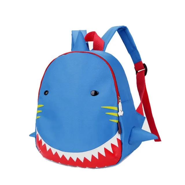 Kids Animal Cute Backpacks Boys and Girls Toddler Shark Cartoon Kindergarten  Backpacks