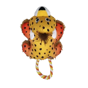 KONG Cozie Tuggz Cheetah’s Dog Toy