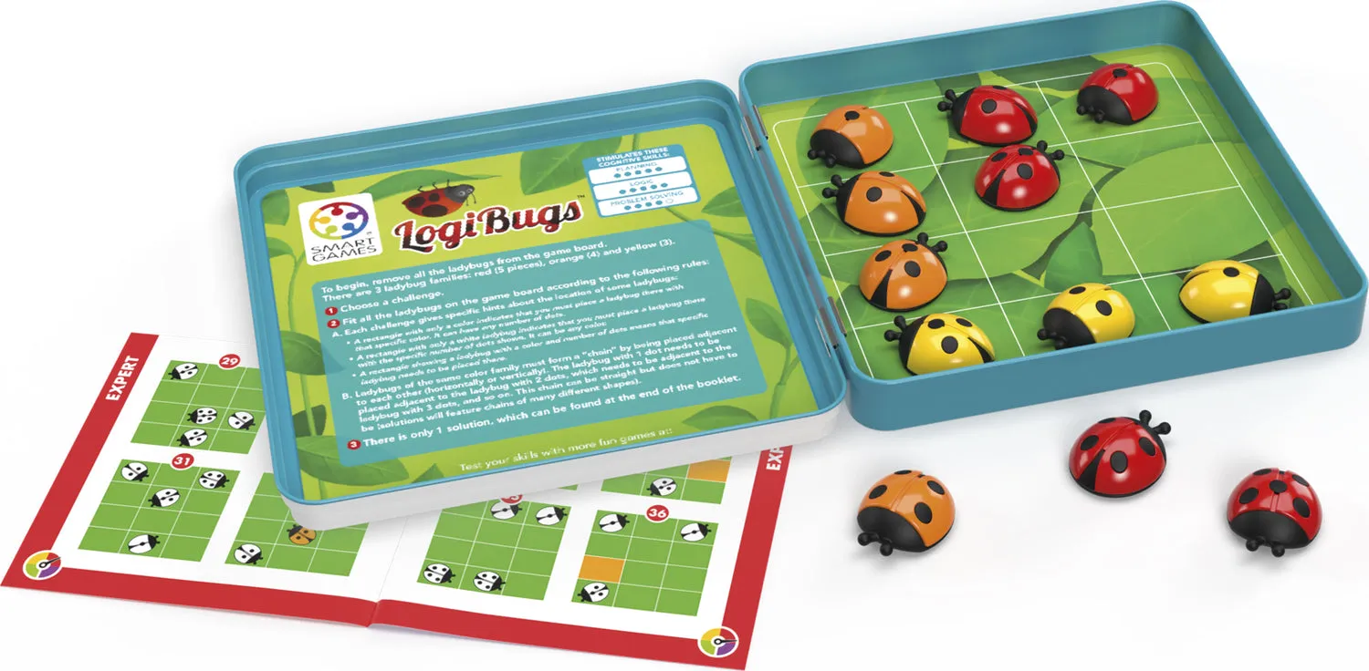 LogiBugs Magnetic Puzzle Game