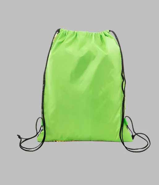 MARDI GRAS sequence drawstring backpack