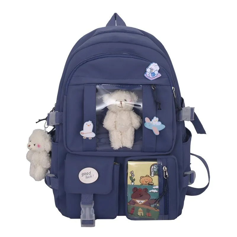 Multi Pockets   Kawaii Backpack