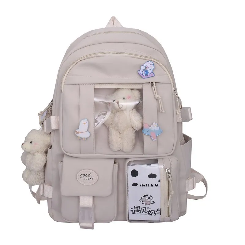 Multi Pockets   Kawaii Backpack