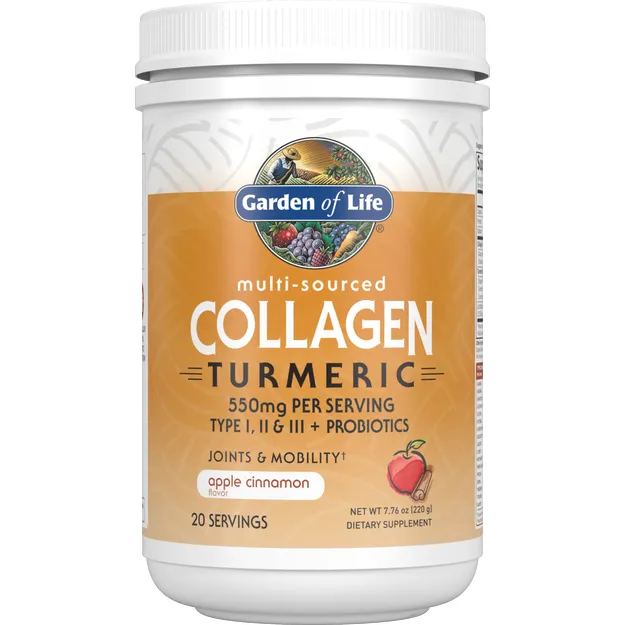 Multi Source Collagen Turmeric Apple Cin 7.76 oz by Garden Of Life