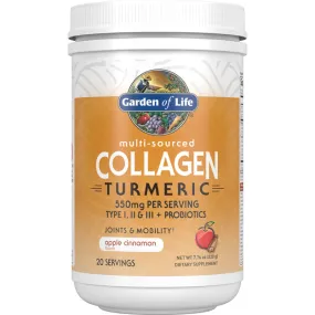 Multi Source Collagen Turmeric Apple Cin 7.76 oz by Garden Of Life