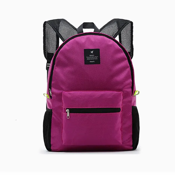 New 5 Colors Women Men Folding Backpack Waterproof Nylon