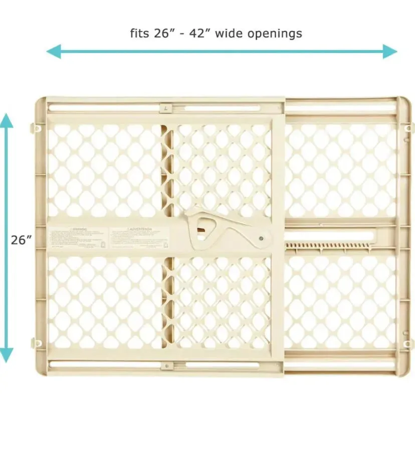 NEW Toddleroo by North States Ivory Supergate Ergo Child Gate