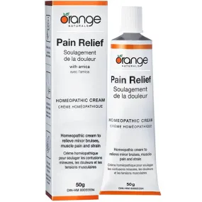 Orange Naturals Pain Relief Homeopathic Cream, 50g