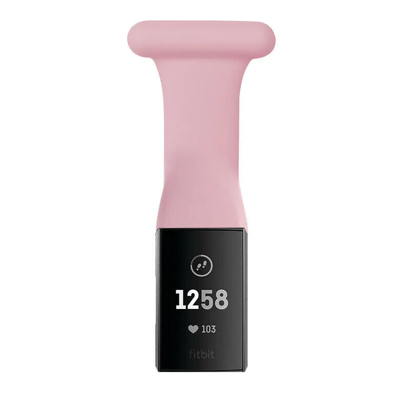 Pink Nurses Fob Strap for Fitbit Charge 3