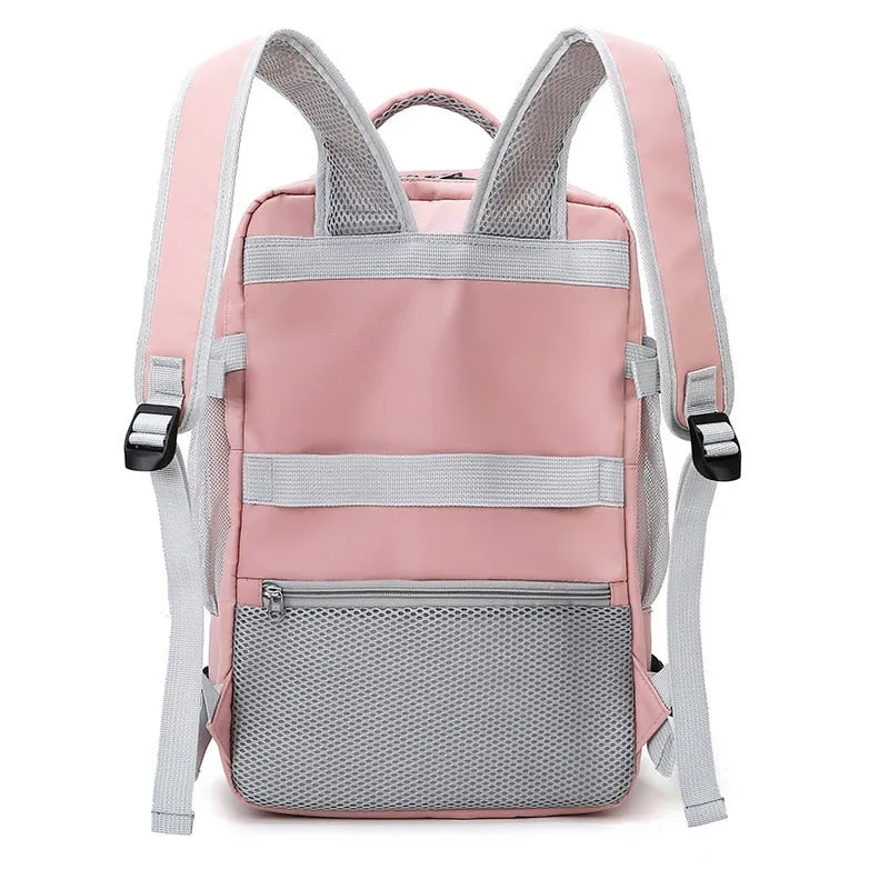 Pink Women Travel Backpack