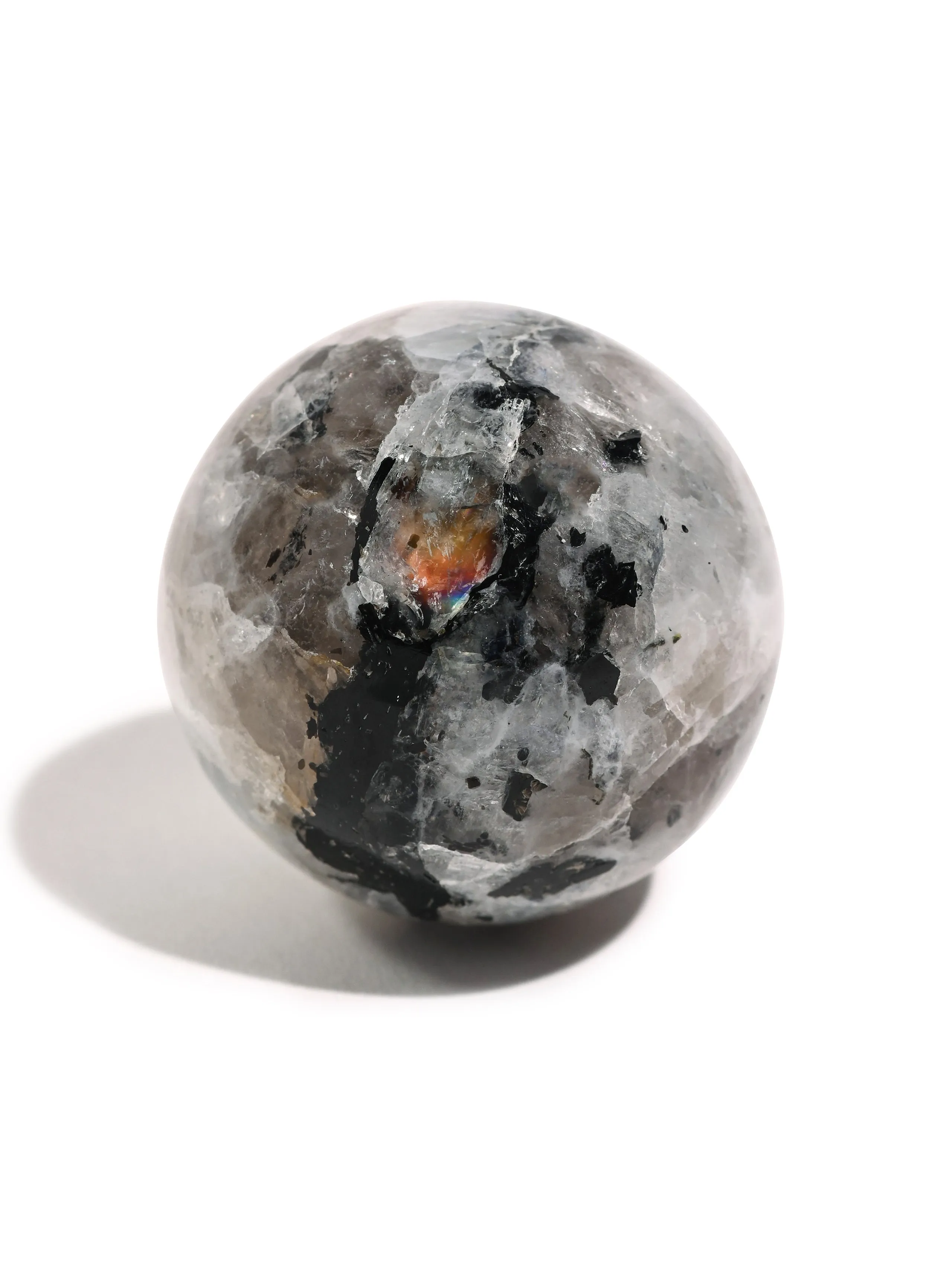 Rainbow Moonstone Sphere