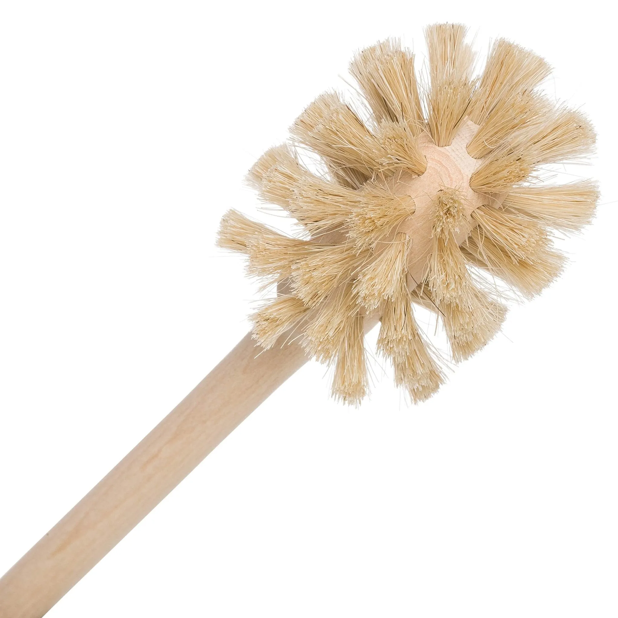 REDECKER: Bottle Brush Cleaner – Horsehair Bristles & Beechwood Handle for Bottles & Vases