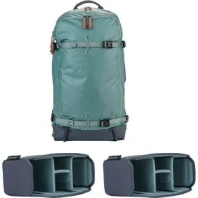 Shimoda Explore 40 Backpack Starter Kit - Sea Pine