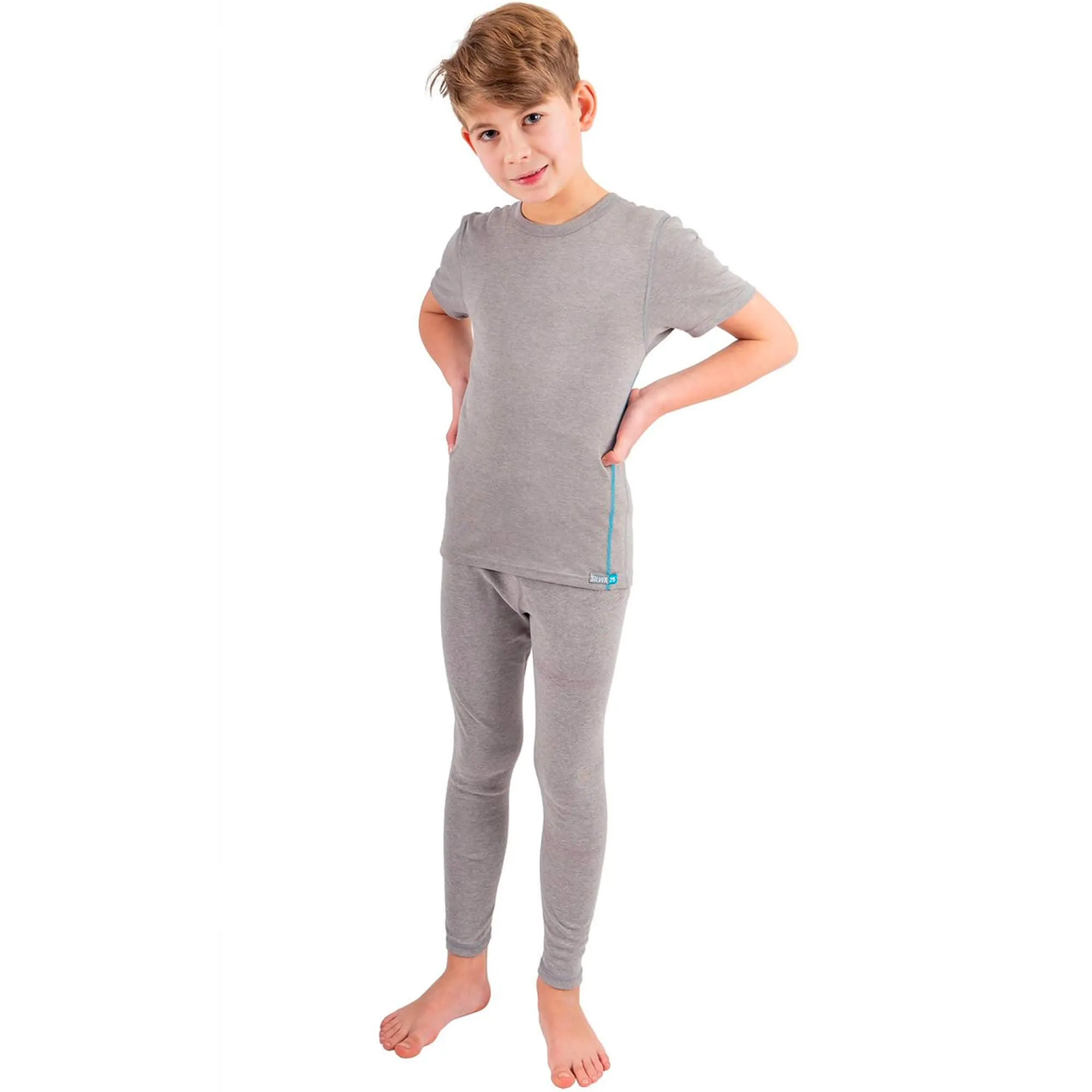 Silver25® 5G EMF Protection Boys Tee Shirt