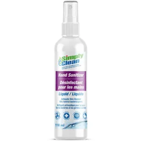 Simply Clean Hand Sanitizers (Liquid and Gel Options)