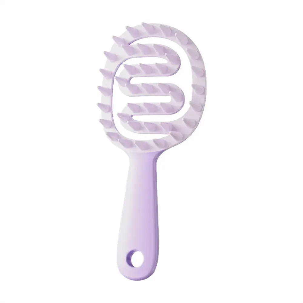 Soft Rubber Scalp Comb Beauty Salon Massage Comb Antipruritic Hair Comb Hair Combing Tools Scalp Comb