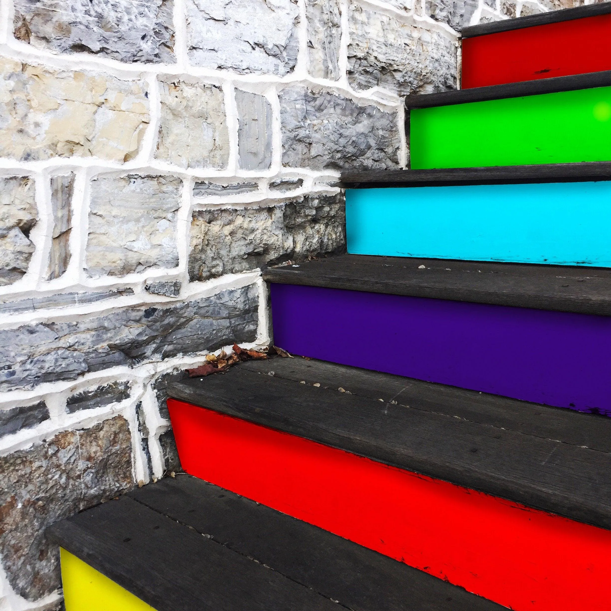 Stair Riser Decals by VibrantStep™: Add Colorful and Stylish Transformation to Stairs