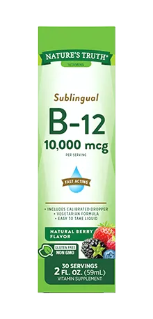 Sublingual B12, 10,000 MCG